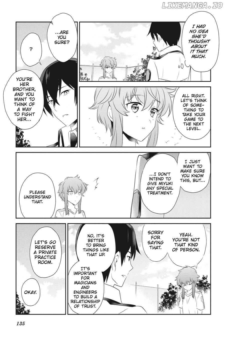 Mahouka Koukou no Yuutousei chapter 41 - page 7