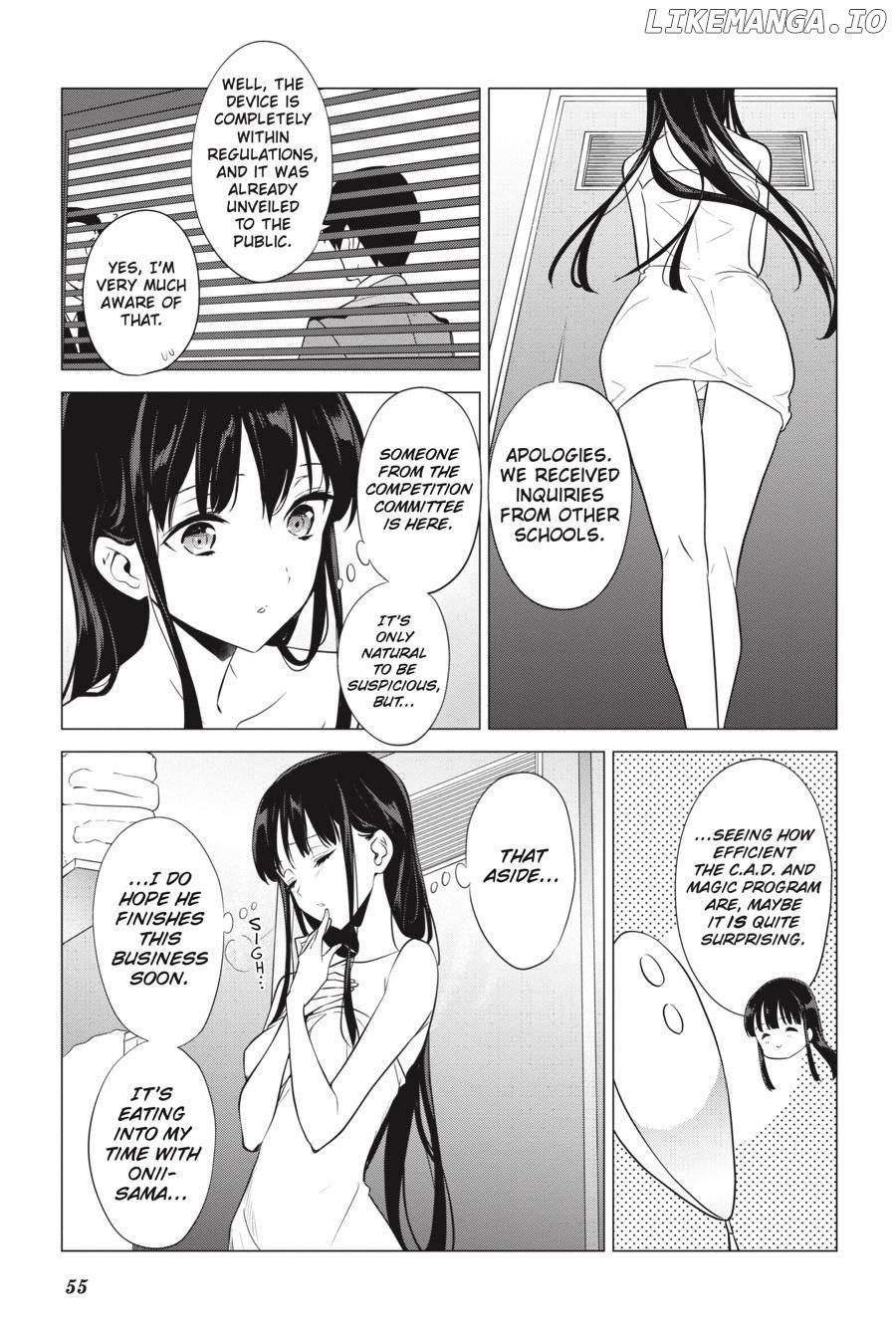 Mahouka Koukou no Yuutousei chapter 63 - page 3