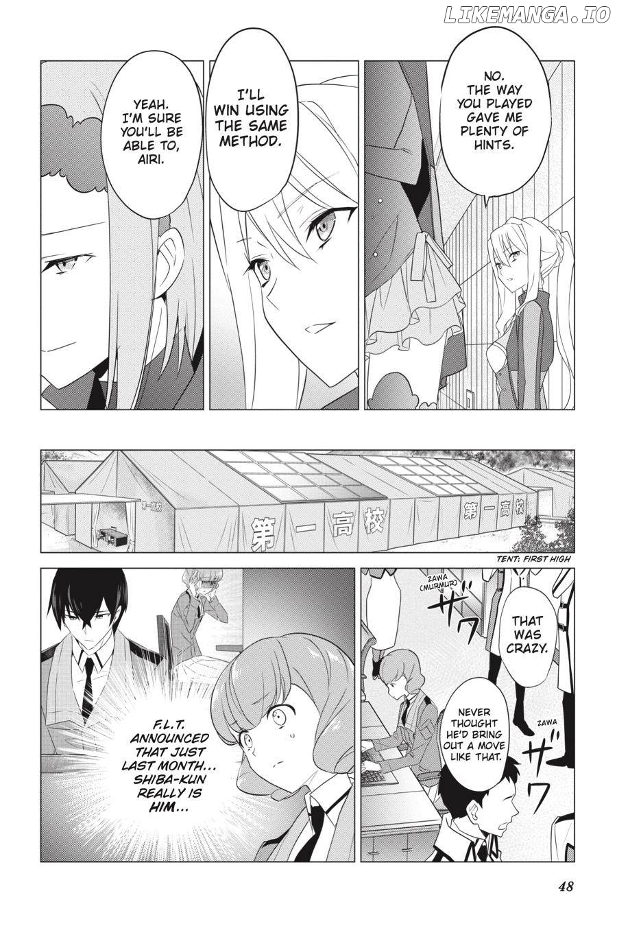 Mahouka Koukou no Yuutousei chapter 62 - page 15