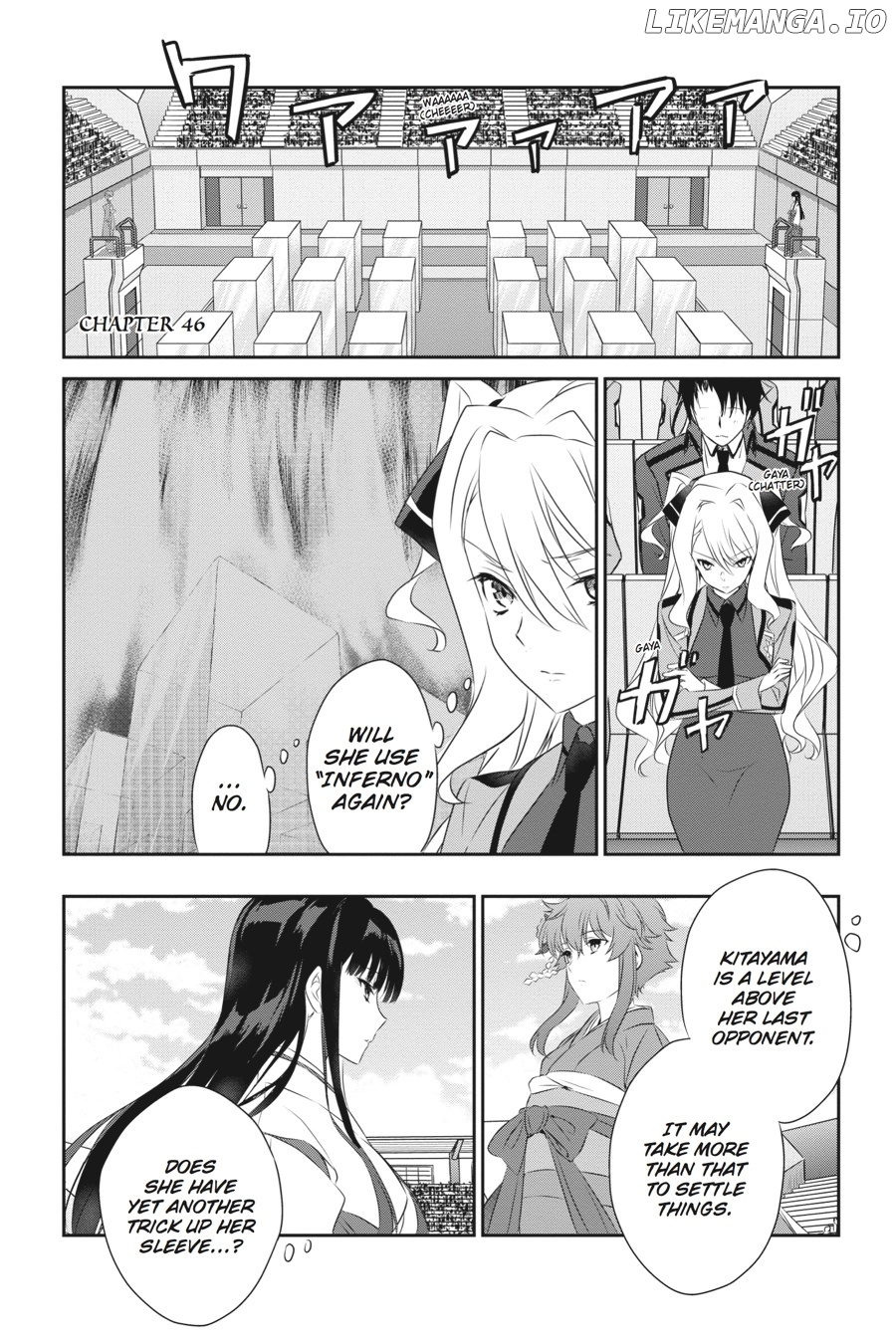 Mahouka Koukou no Yuutousei chapter 46 - page 1