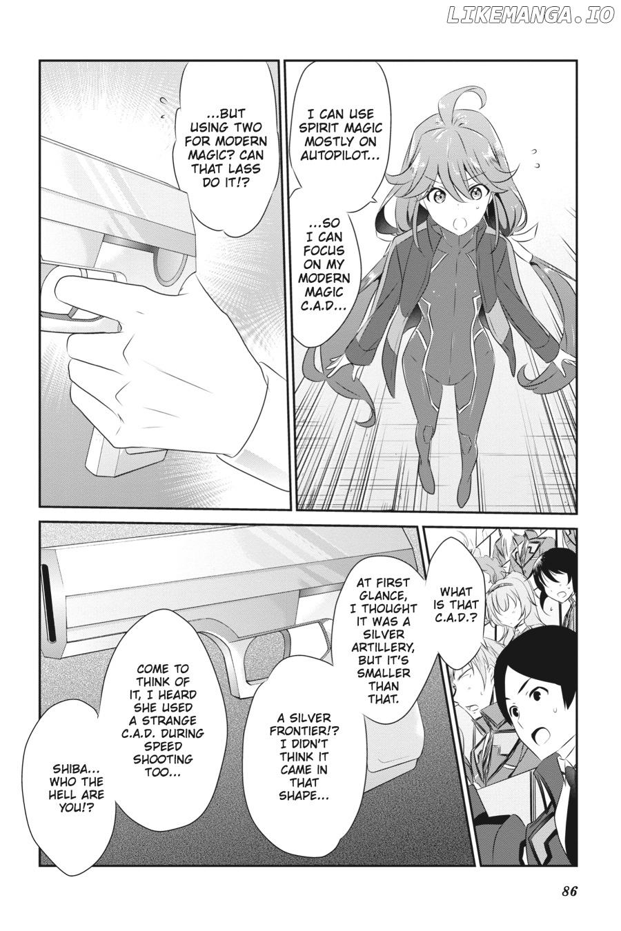 Mahouka Koukou no Yuutousei chapter 47 - page 2