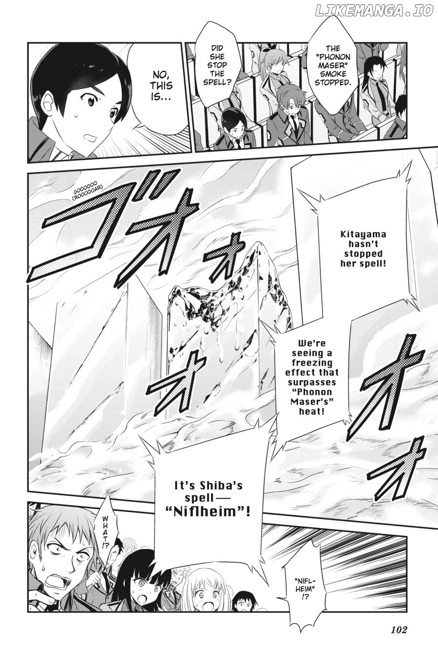 Mahouka Koukou no Yuutousei chapter 48 - page 4