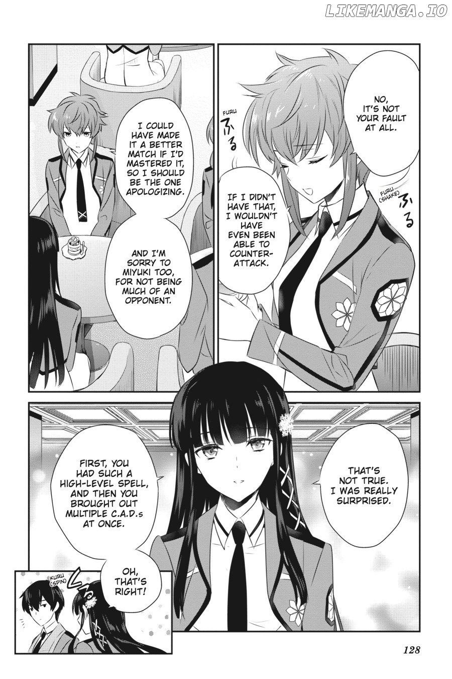 Mahouka Koukou no Yuutousei chapter 49 - page 12