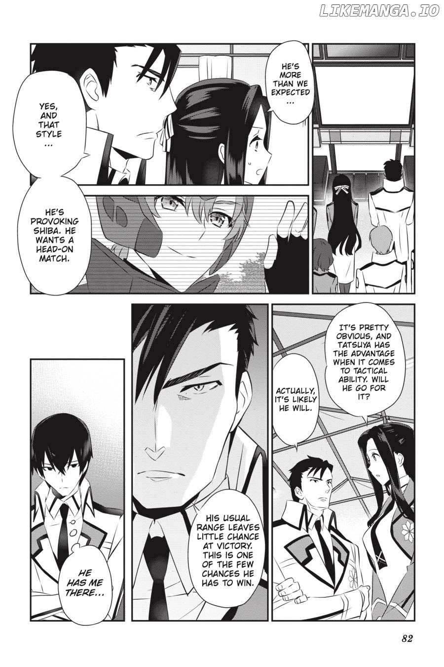 Mahouka Koukou no Yuutousei chapter 55 - page 12