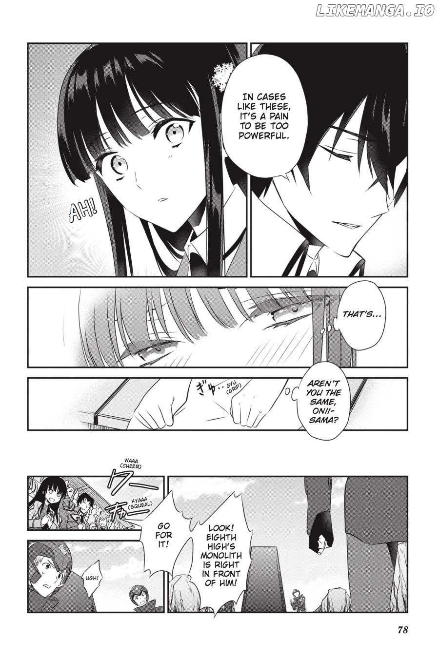 Mahouka Koukou no Yuutousei chapter 55 - page 8