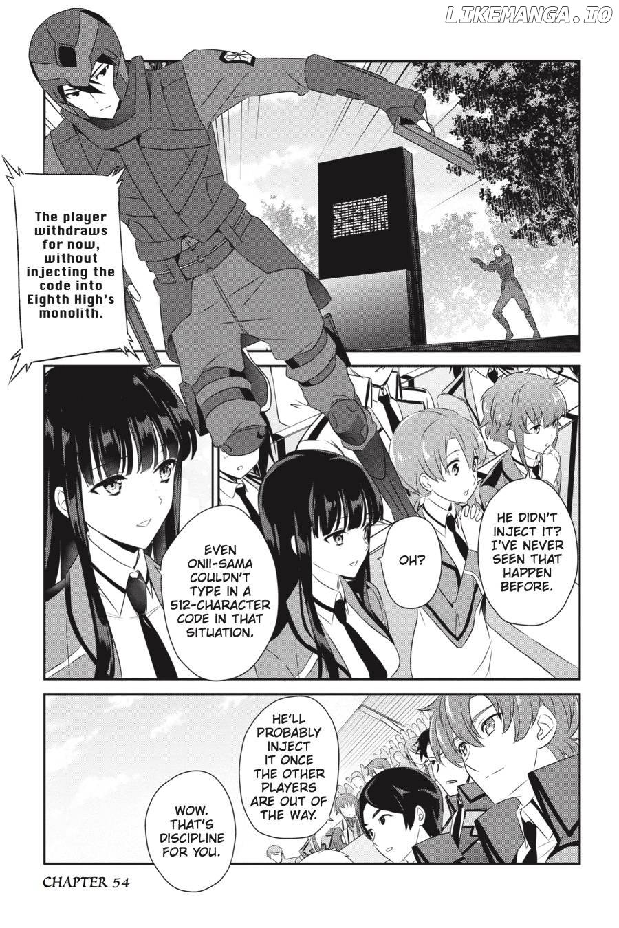 Mahouka Koukou no Yuutousei chapter 54 - page 1