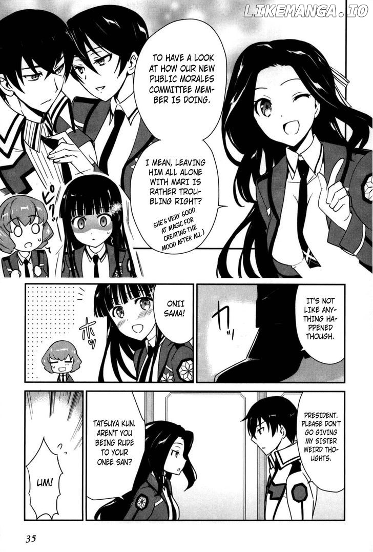 Mahouka Koukou no Yuutousei chapter 7 - page 24