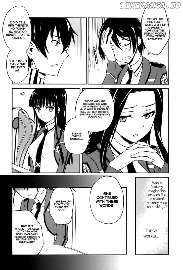 Mahouka Koukou no Yuutousei chapter 14 - page 20