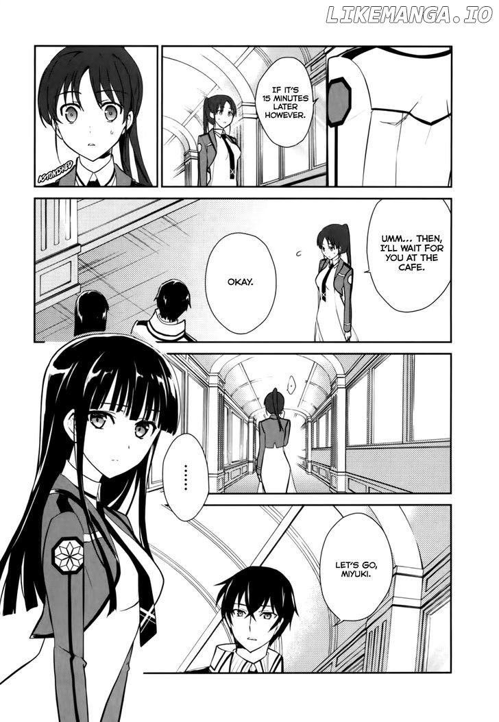 Mahouka Koukou no Yuutousei chapter 14 - page 8