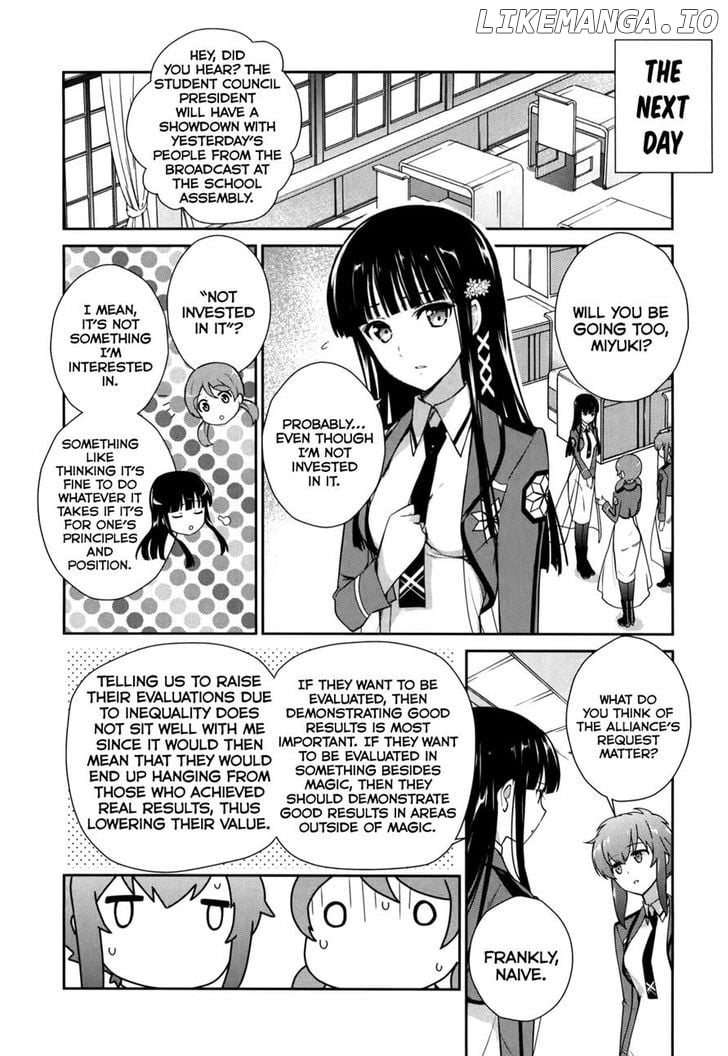 Mahouka Koukou no Yuutousei chapter 17 - page 14