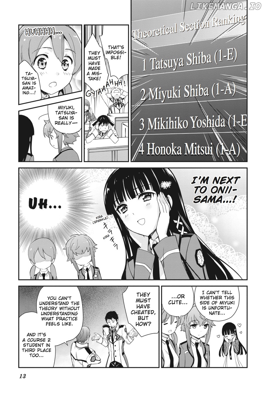 Mahouka Koukou no Yuutousei chapter 24 - page 14