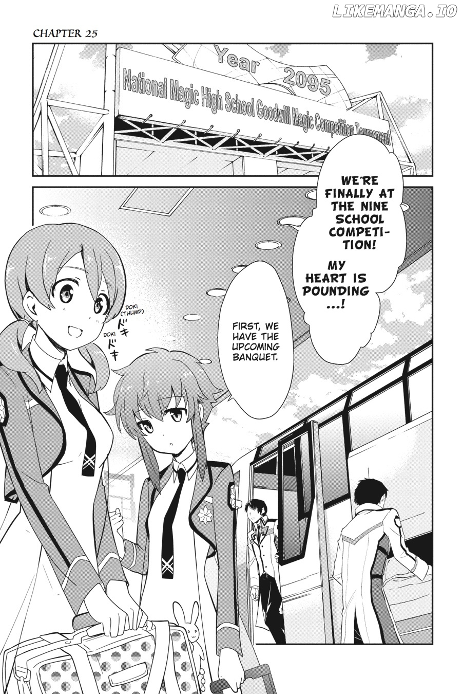 Mahouka Koukou no Yuutousei chapter 25 - page 1