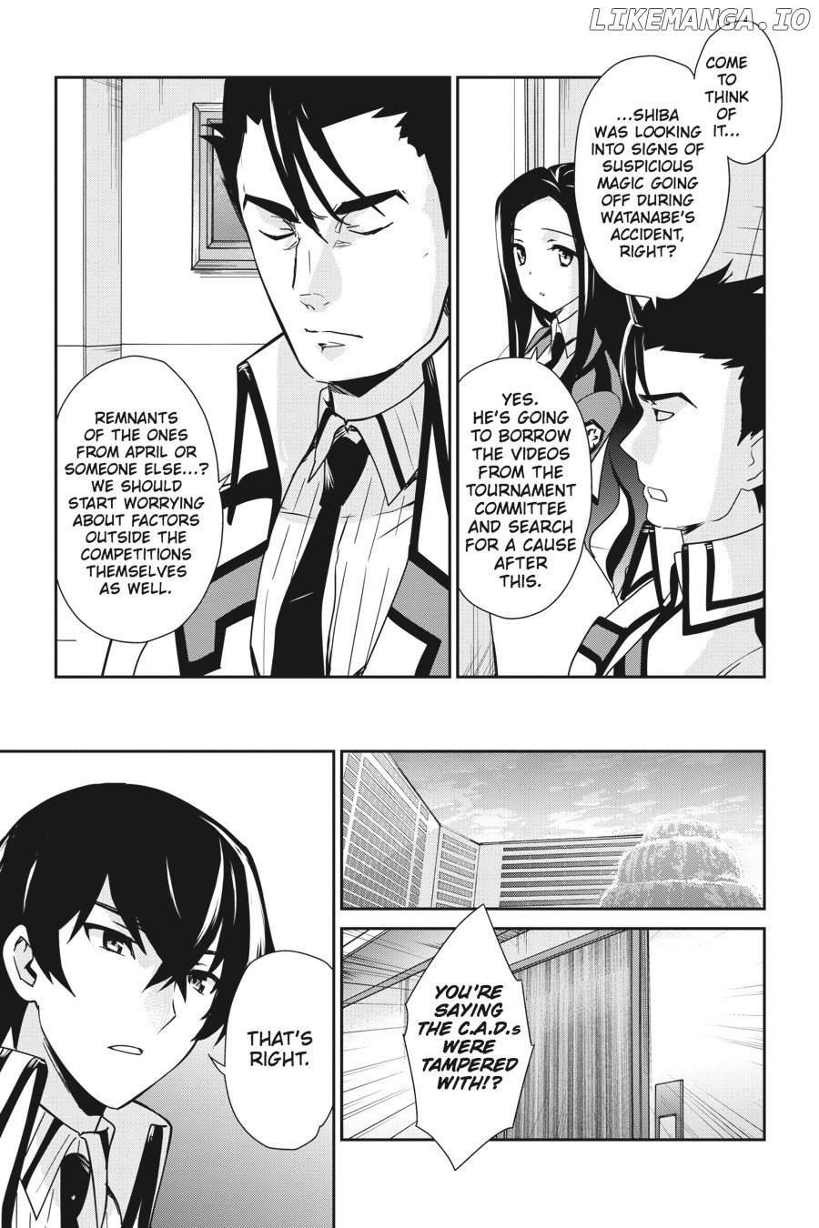 Mahouka Koukou no Yuutousei chapter 27 - page 7