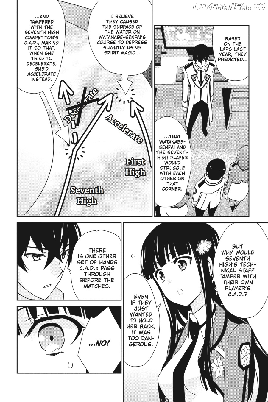 Mahouka Koukou no Yuutousei chapter 27 - page 8