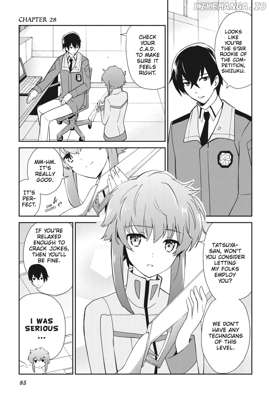 Mahouka Koukou no Yuutousei chapter 28 - page 1