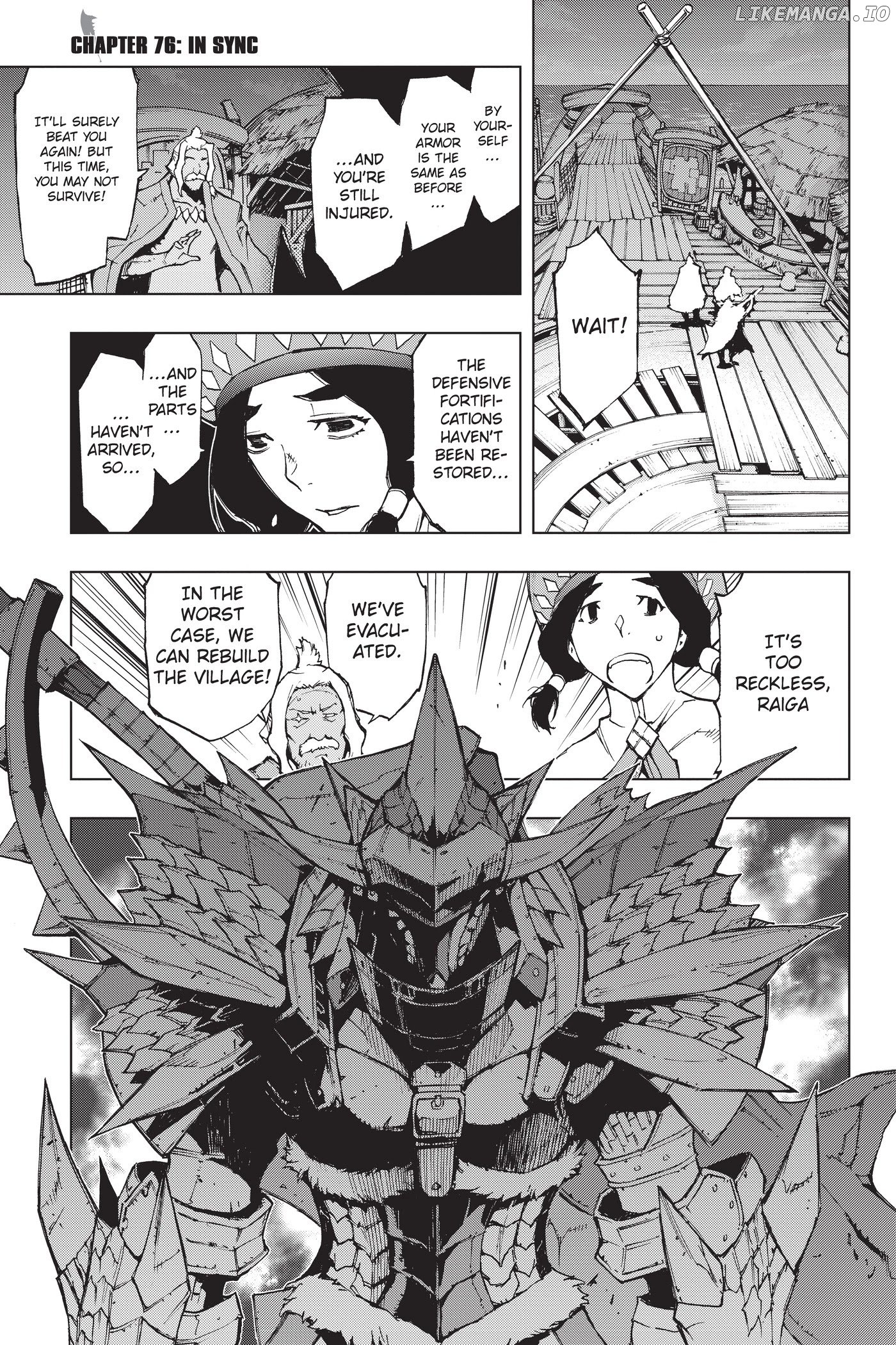 Monster Hunter - Senkou no Kariudo chapter 76 - page 1