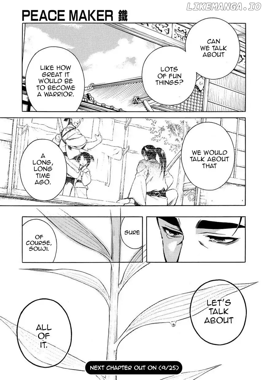 Peace Maker Kurogane chapter 35 - page 19