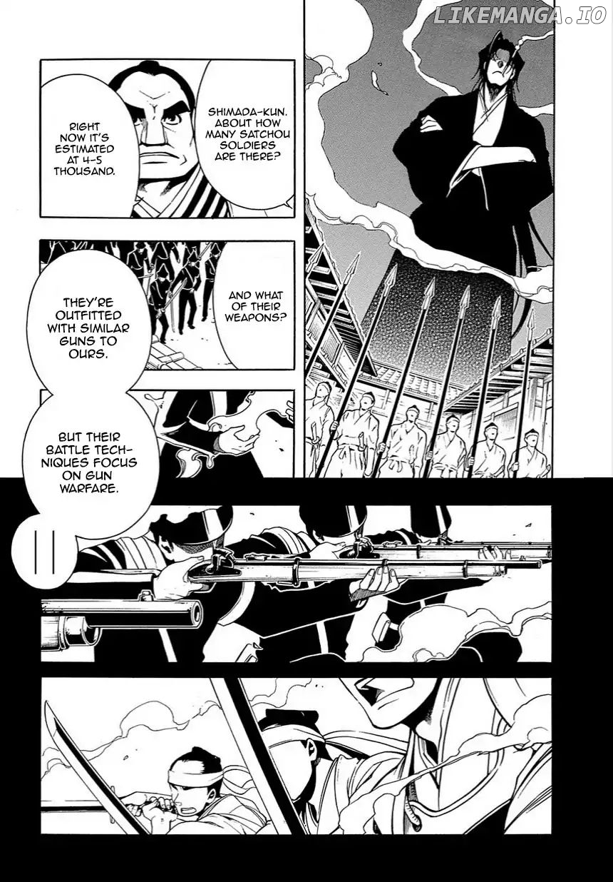 Peace Maker Kurogane chapter 35 - page 22
