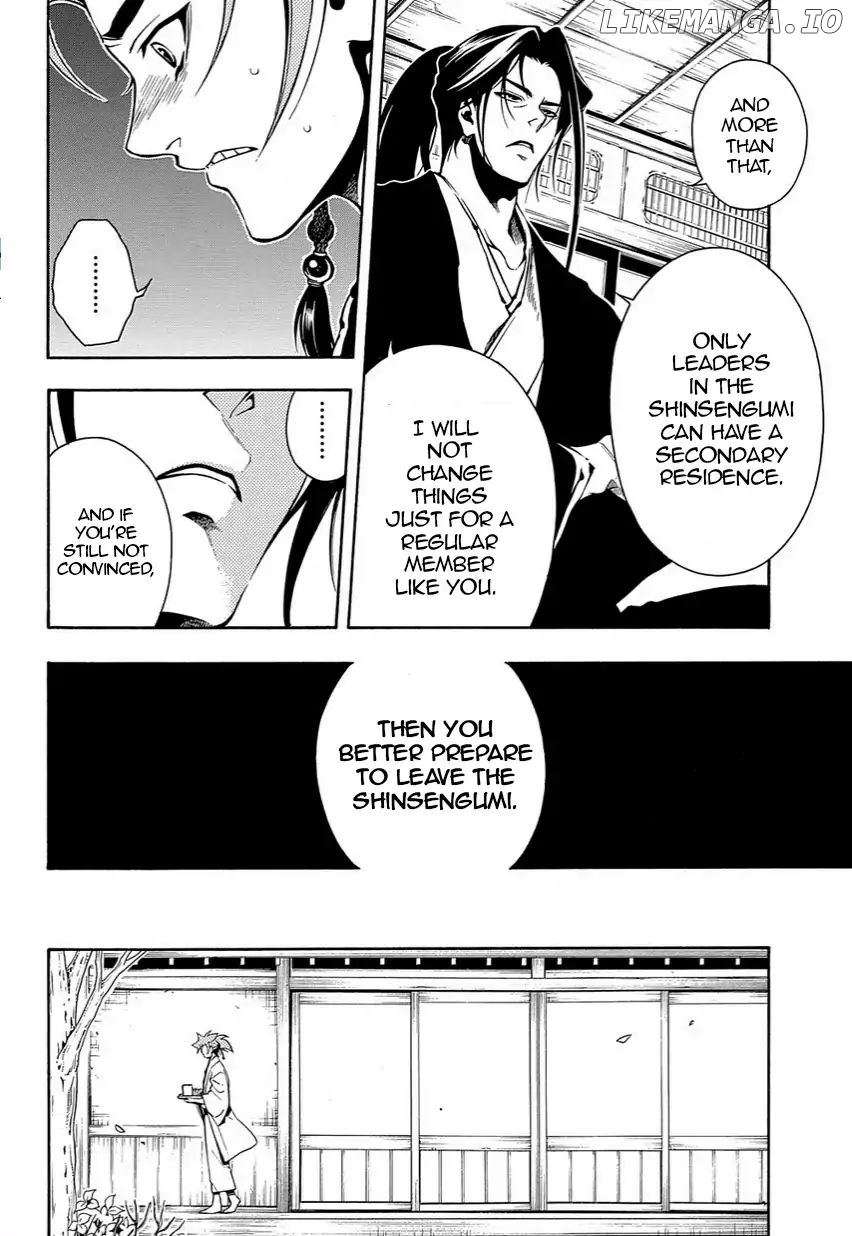 Peace Maker Kurogane chapter 35 - page 32