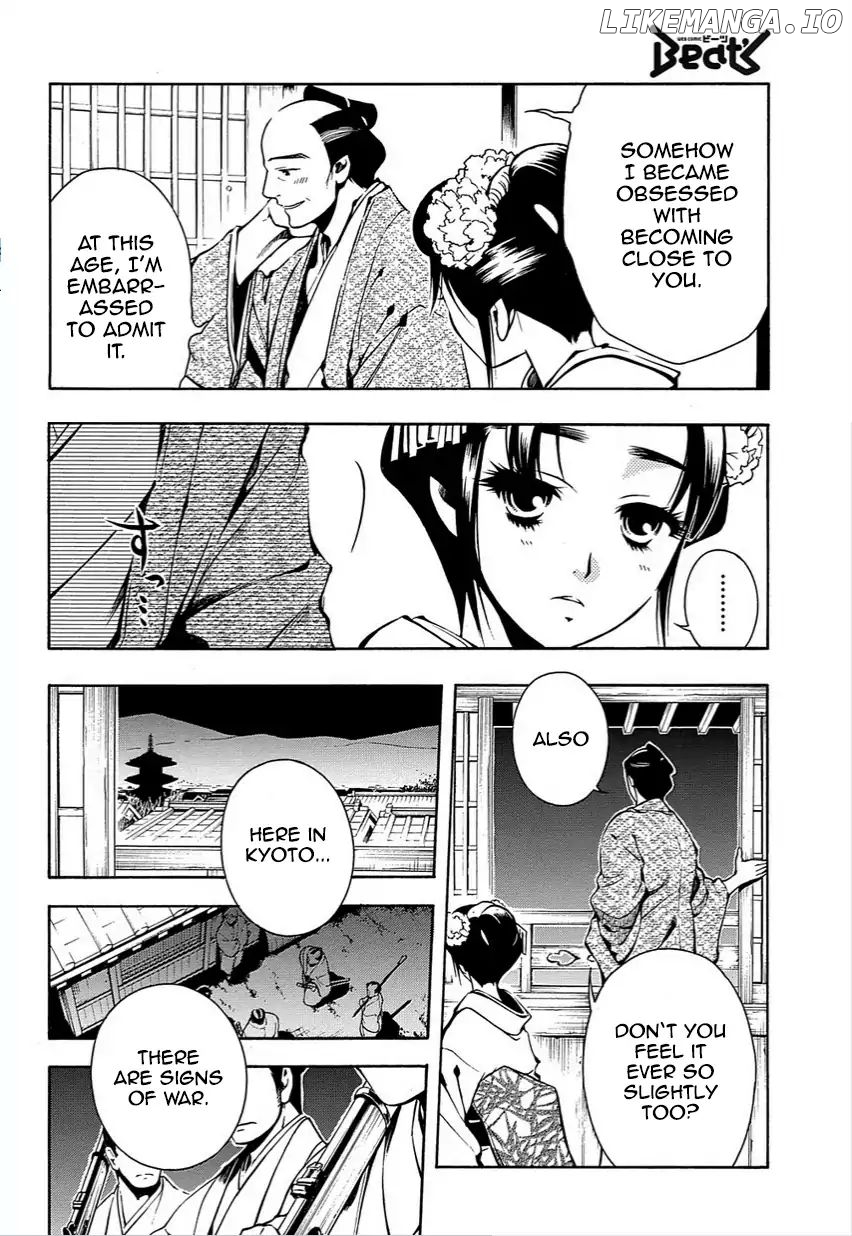 Peace Maker Kurogane chapter 35 - page 36