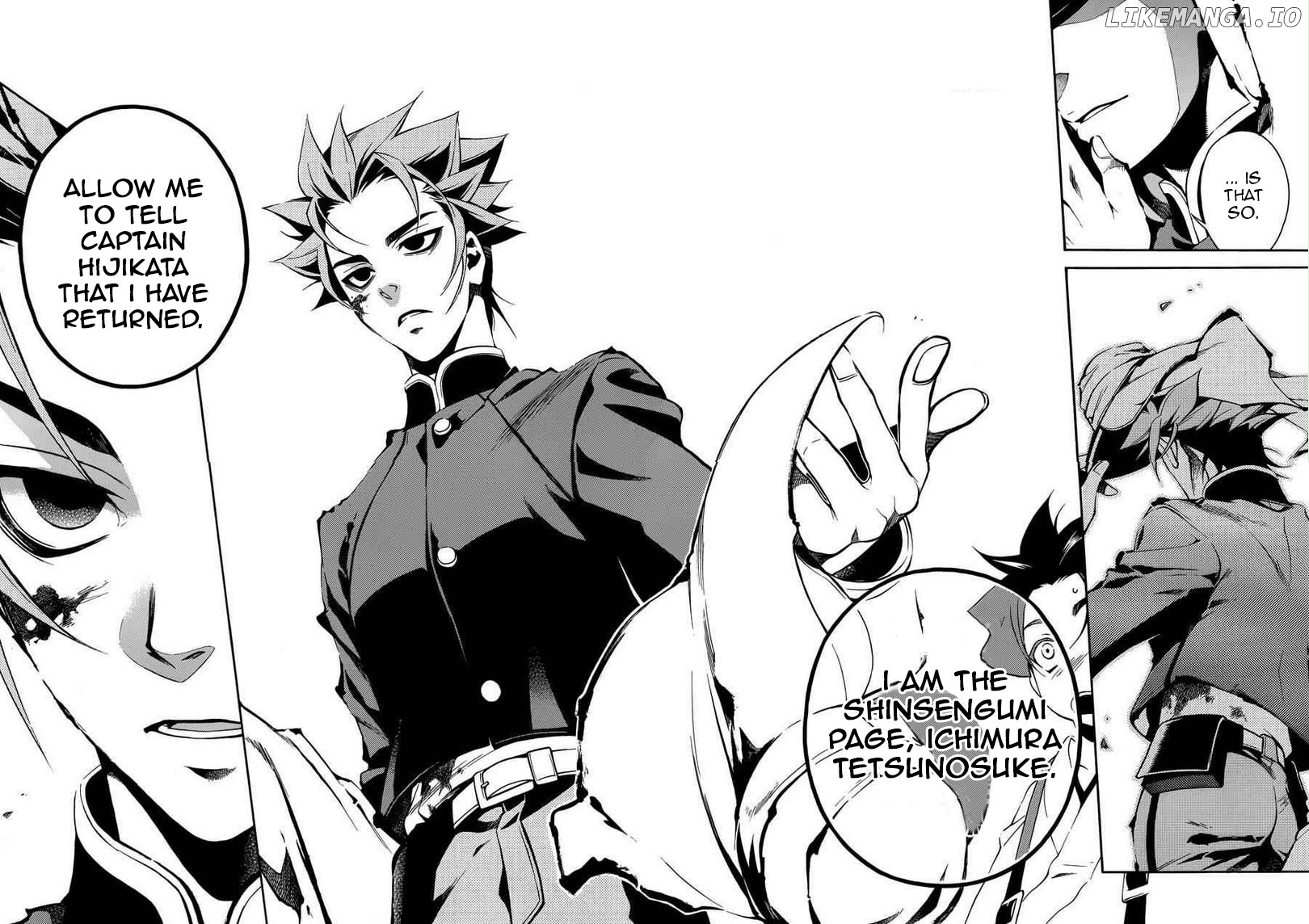 Peace Maker Kurogane chapter 31 - page 20