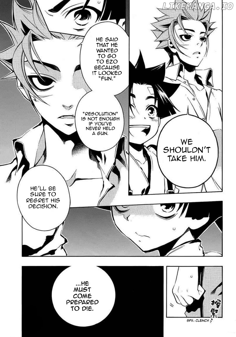 Peace Maker Kurogane chapter 31 - page 32
