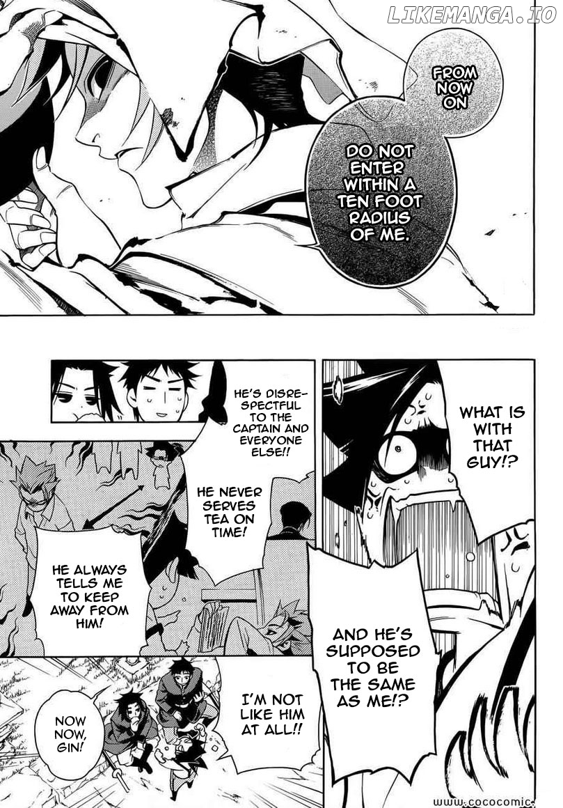 Peace Maker Kurogane chapter 31 - page 36