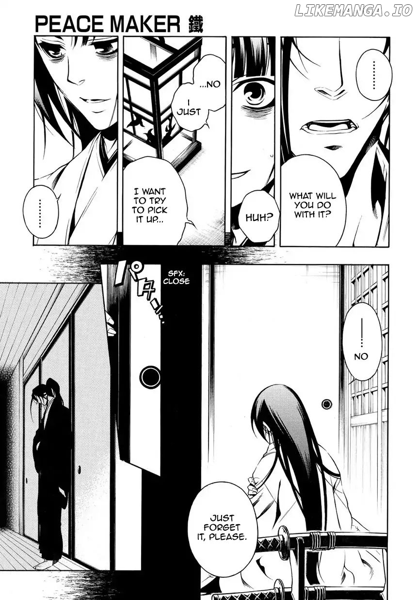Peace Maker Kurogane chapter 33 - page 15