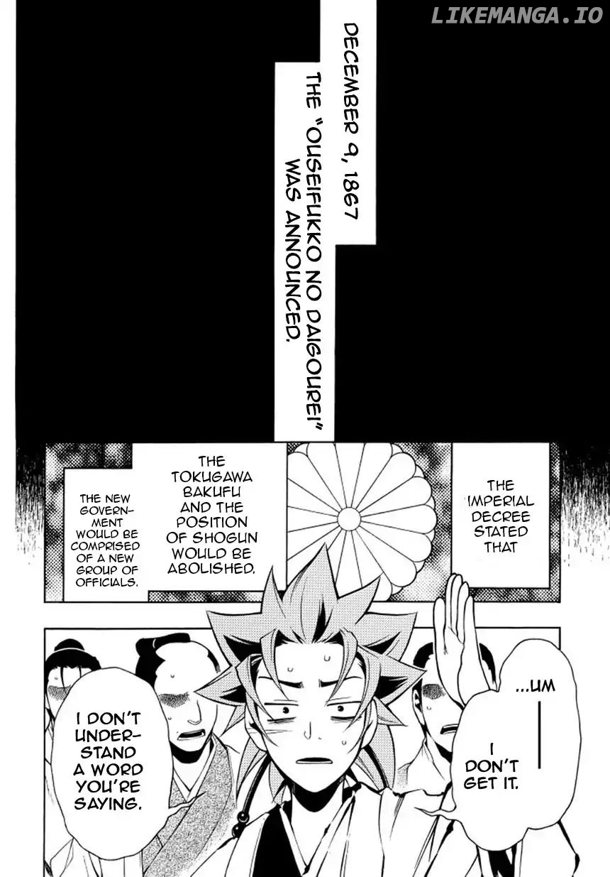 Peace Maker Kurogane chapter 33 - page 34