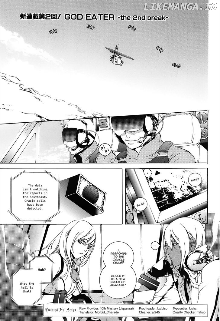 God Eater - The 2nd Break chapter 2 - page 1