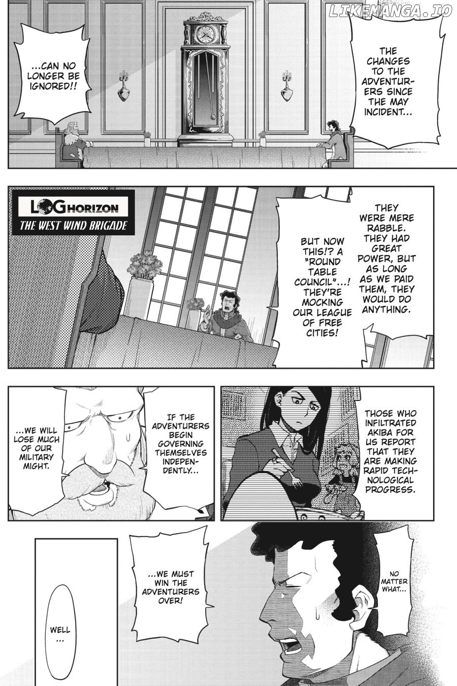 Log Horizon - Nishikaze no Ryodan chapter 32 - page 1