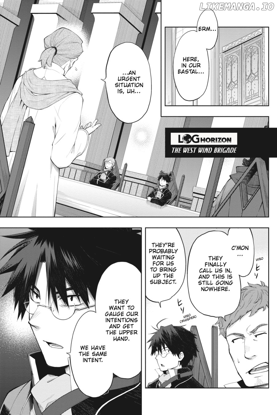 Log Horizon - Nishikaze no Ryodan chapter 40 - page 1