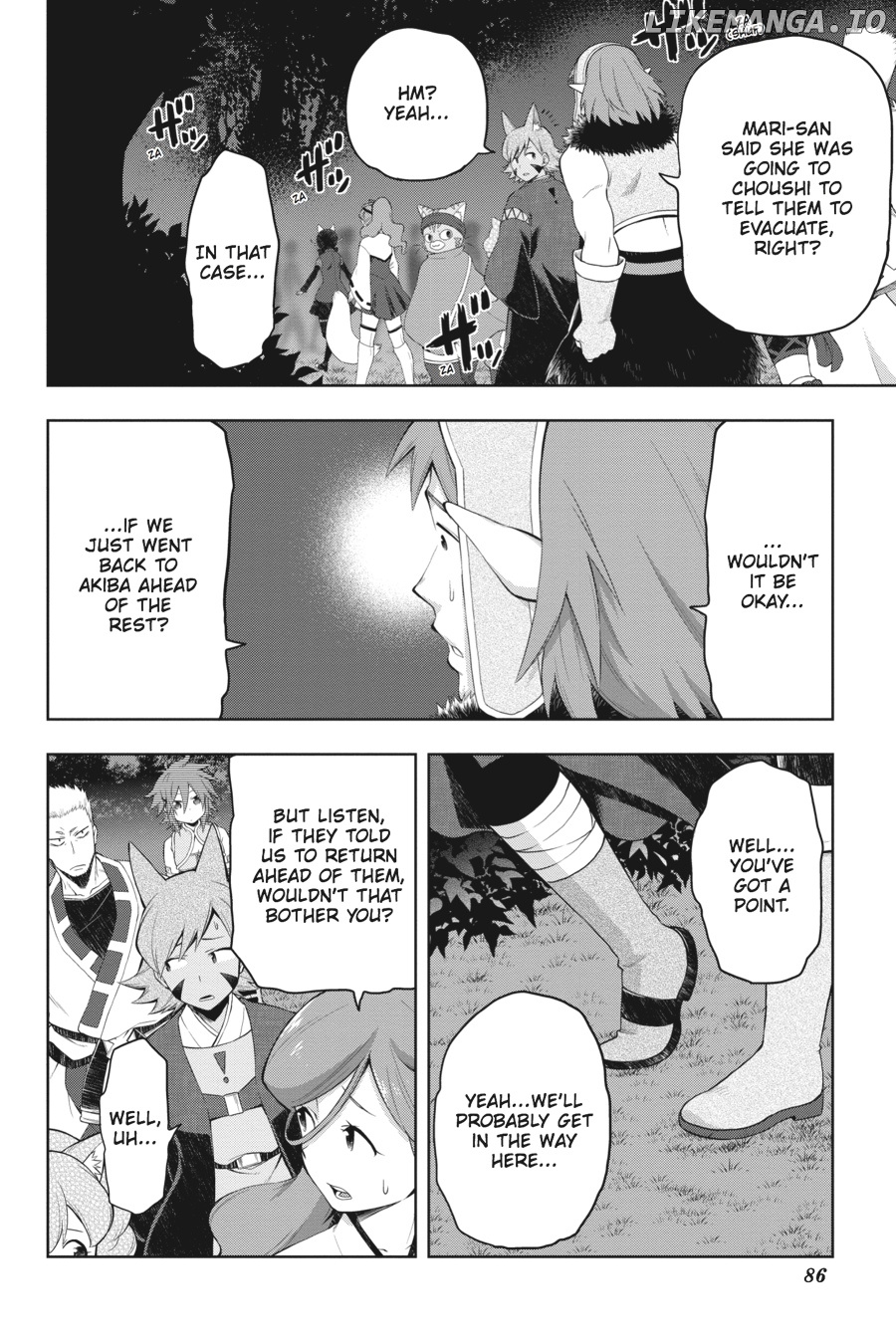 Log Horizon - Nishikaze no Ryodan chapter 40 - page 8