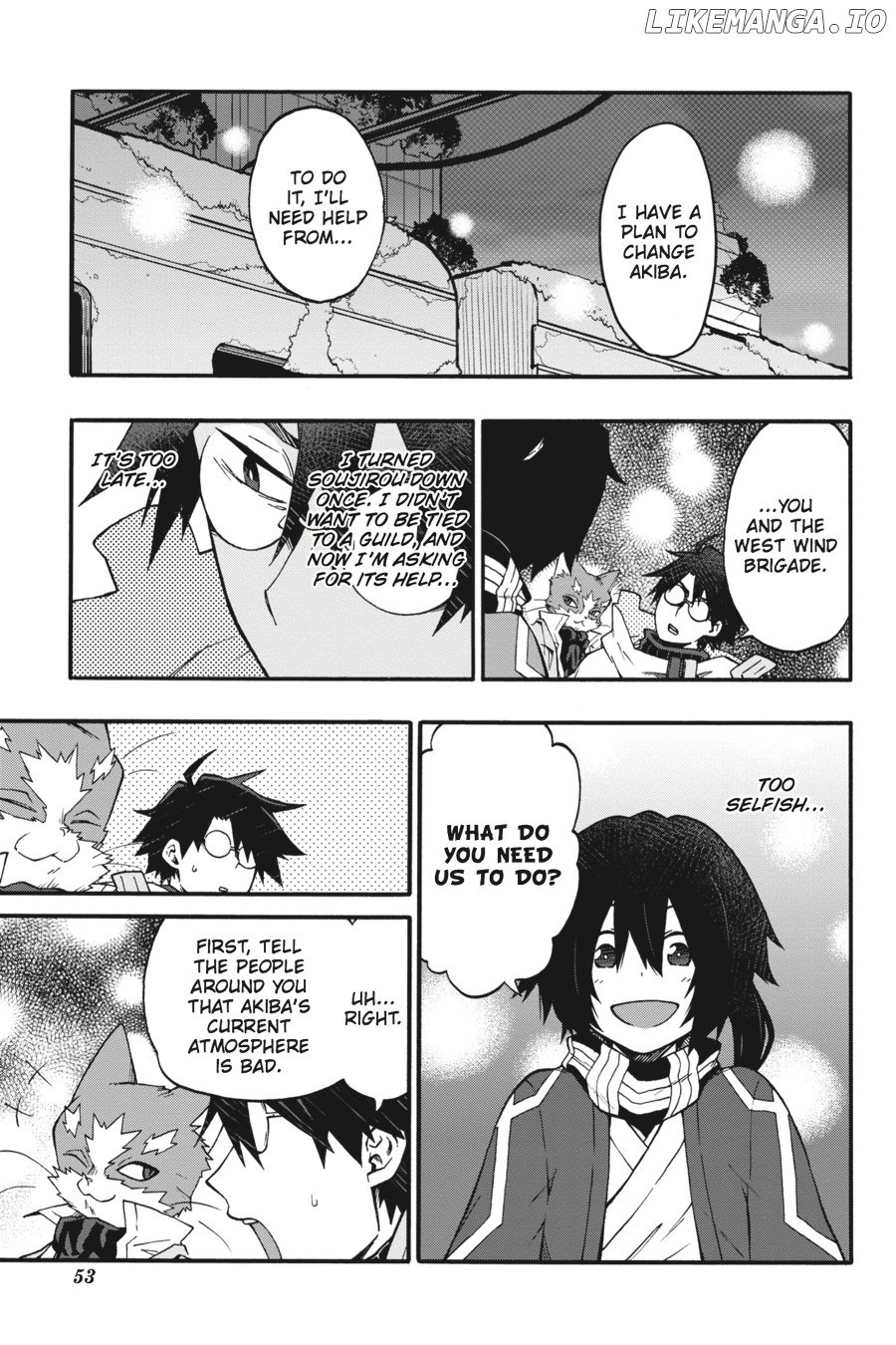 Log Horizon - Nishikaze no Ryodan chapter 20 - page 3