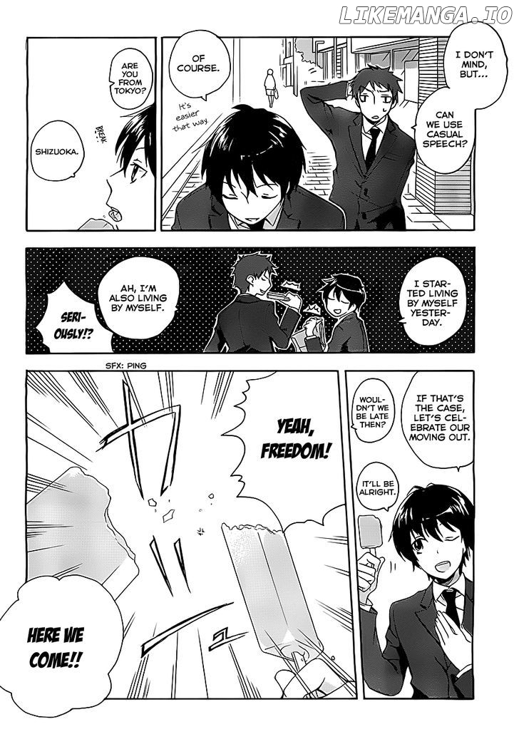 Golden Time (Umechazuke) chapter 1 - page 9