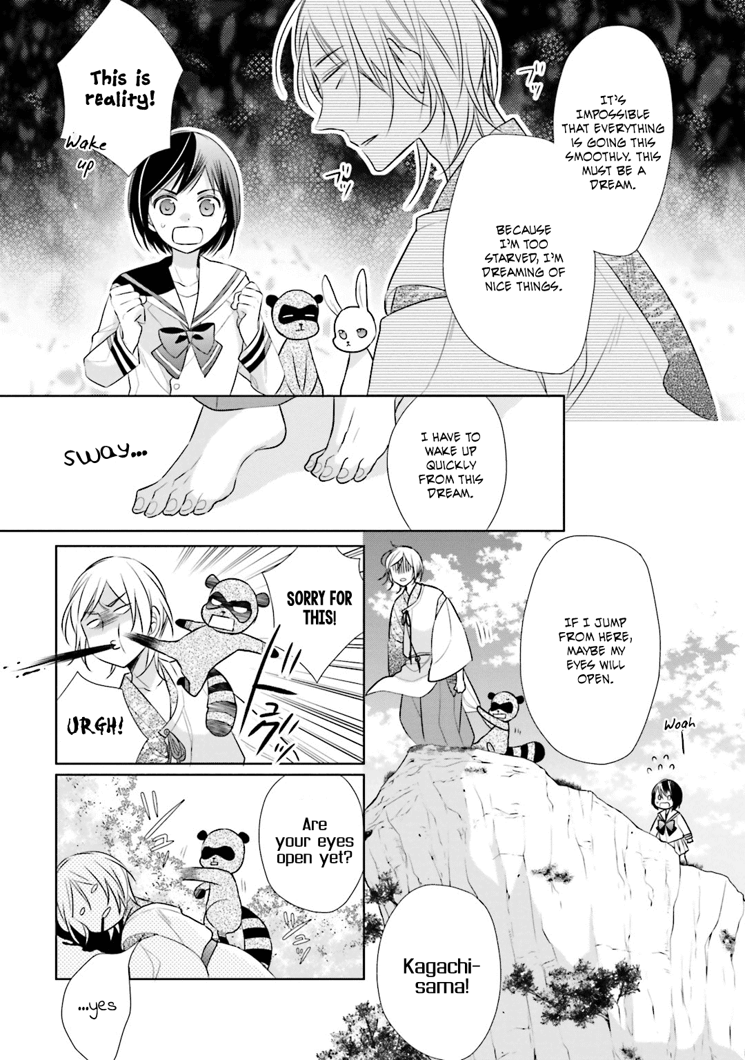 Kami-sama wa Ikiru no ga Tsurai chapter 9 - page 7