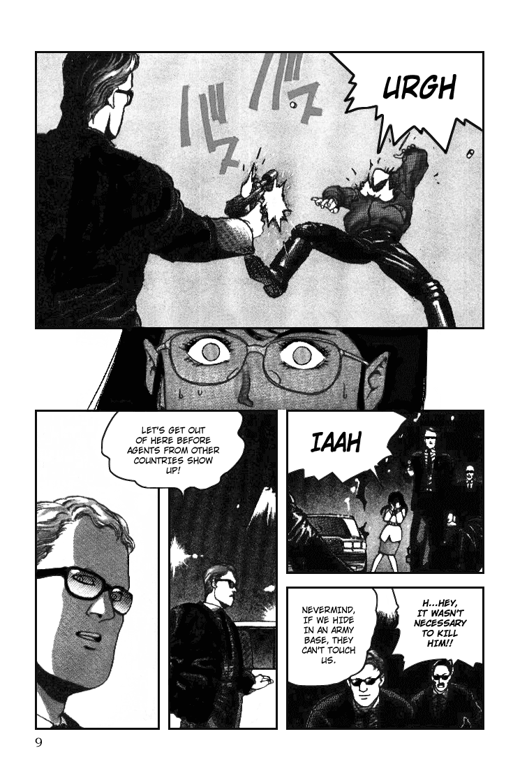 Spriggan chapter 1.1 - page 9