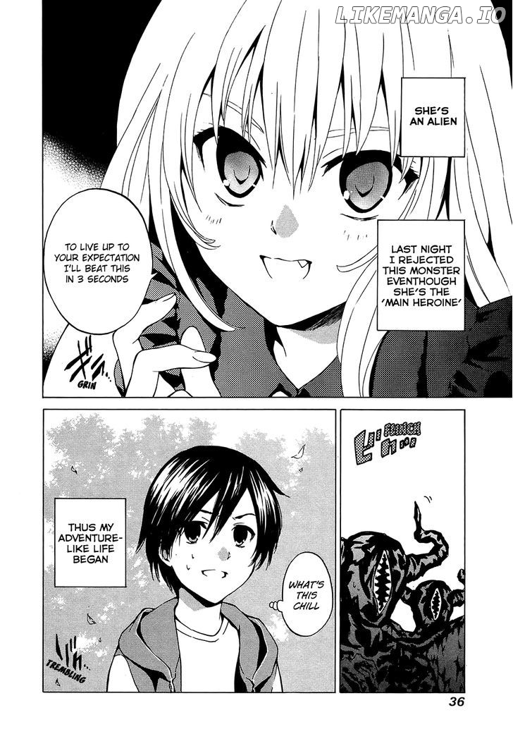 Haiyore! Nyaruko-San chapter 1.1 - page 39