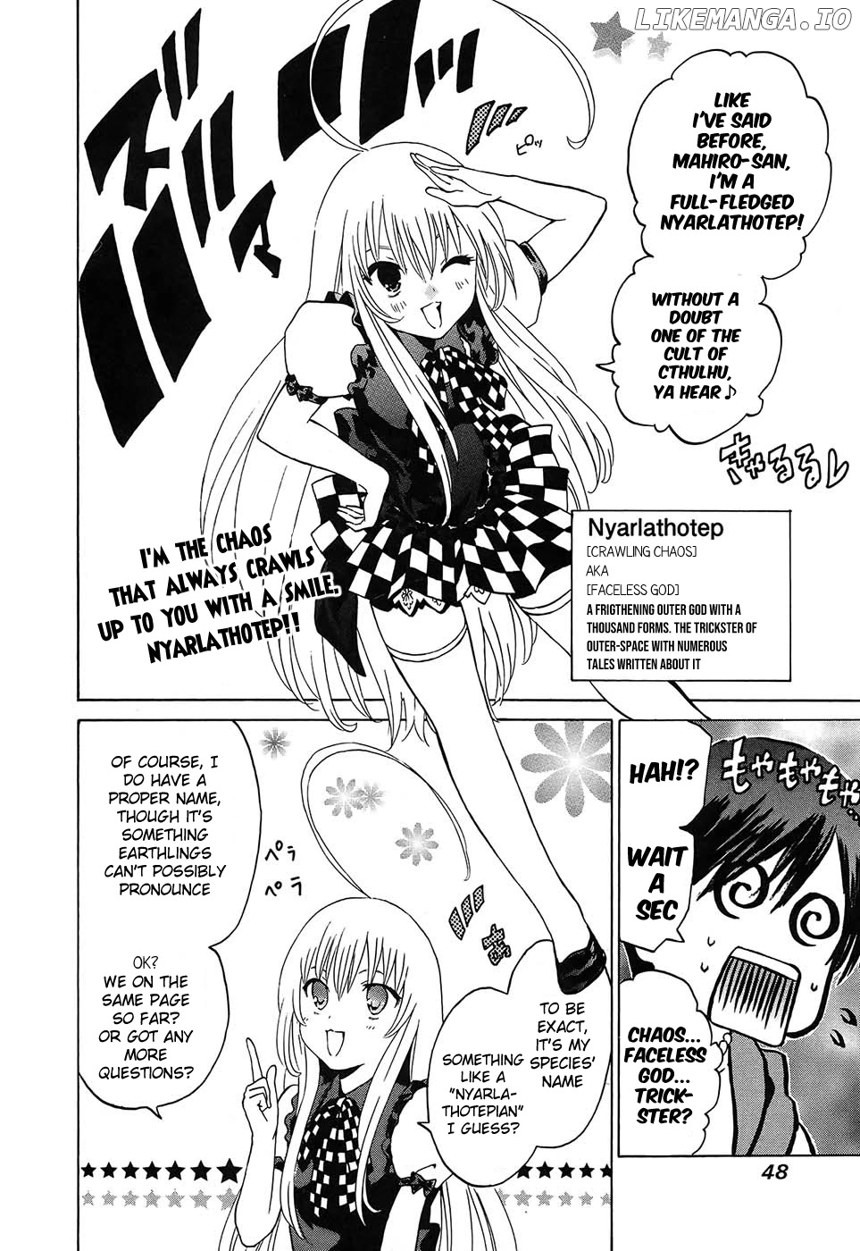 Haiyore! Nyaruko-San chapter 2 - page 12