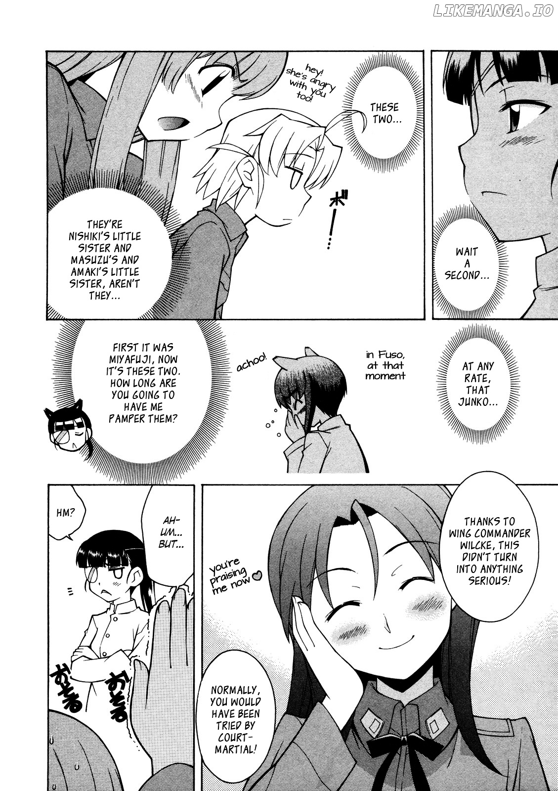 Strike Witches: Tenkou no Otometachi chapter 8 - page 19