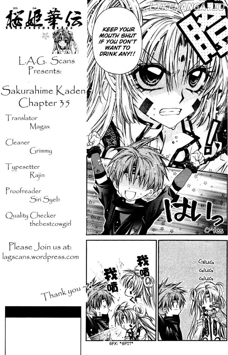 Sakurahime Kaden chapter 35 - page 6