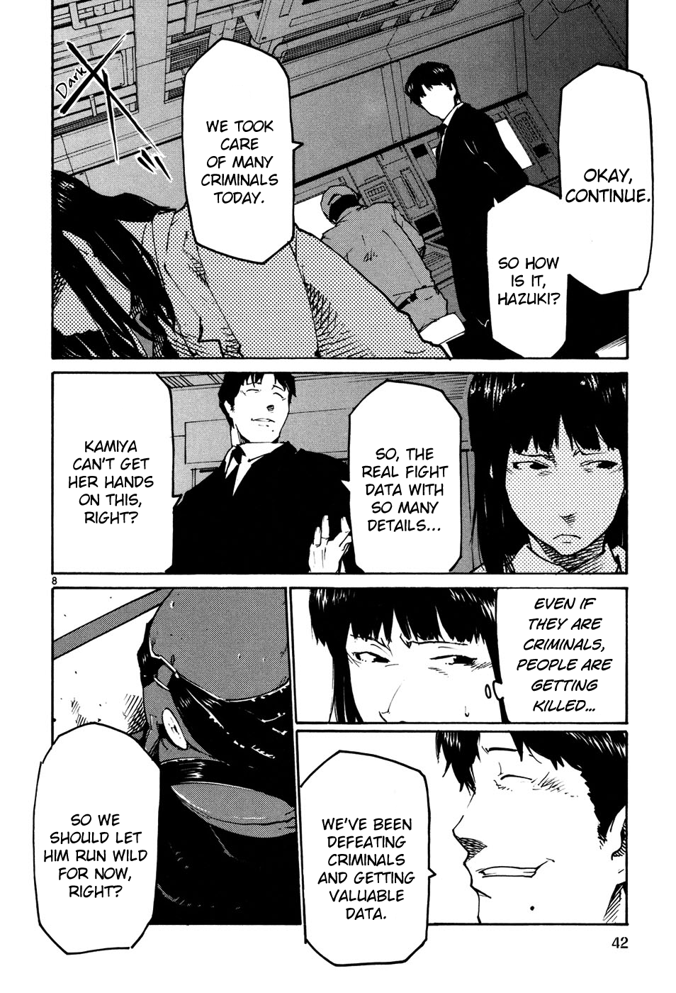 Seigi Keikan Monju chapter 39 - page 8