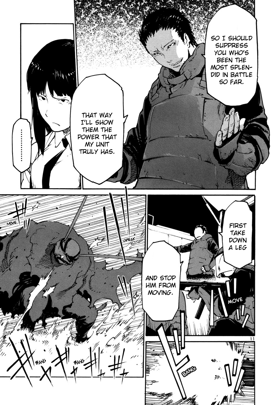 Seigi Keikan Monju chapter 41 - page 11