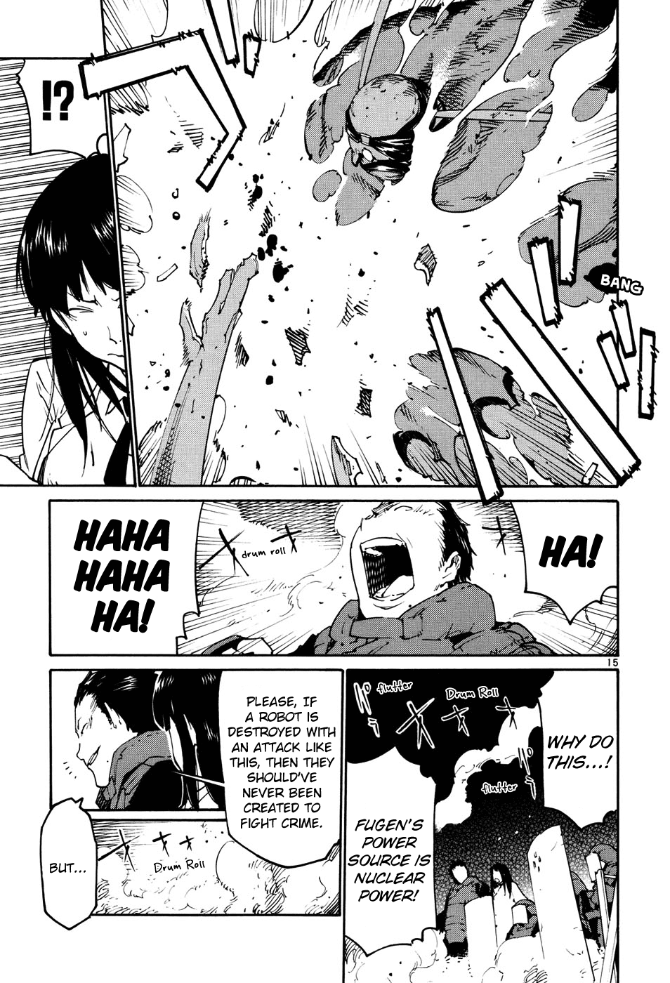 Seigi Keikan Monju chapter 41 - page 15