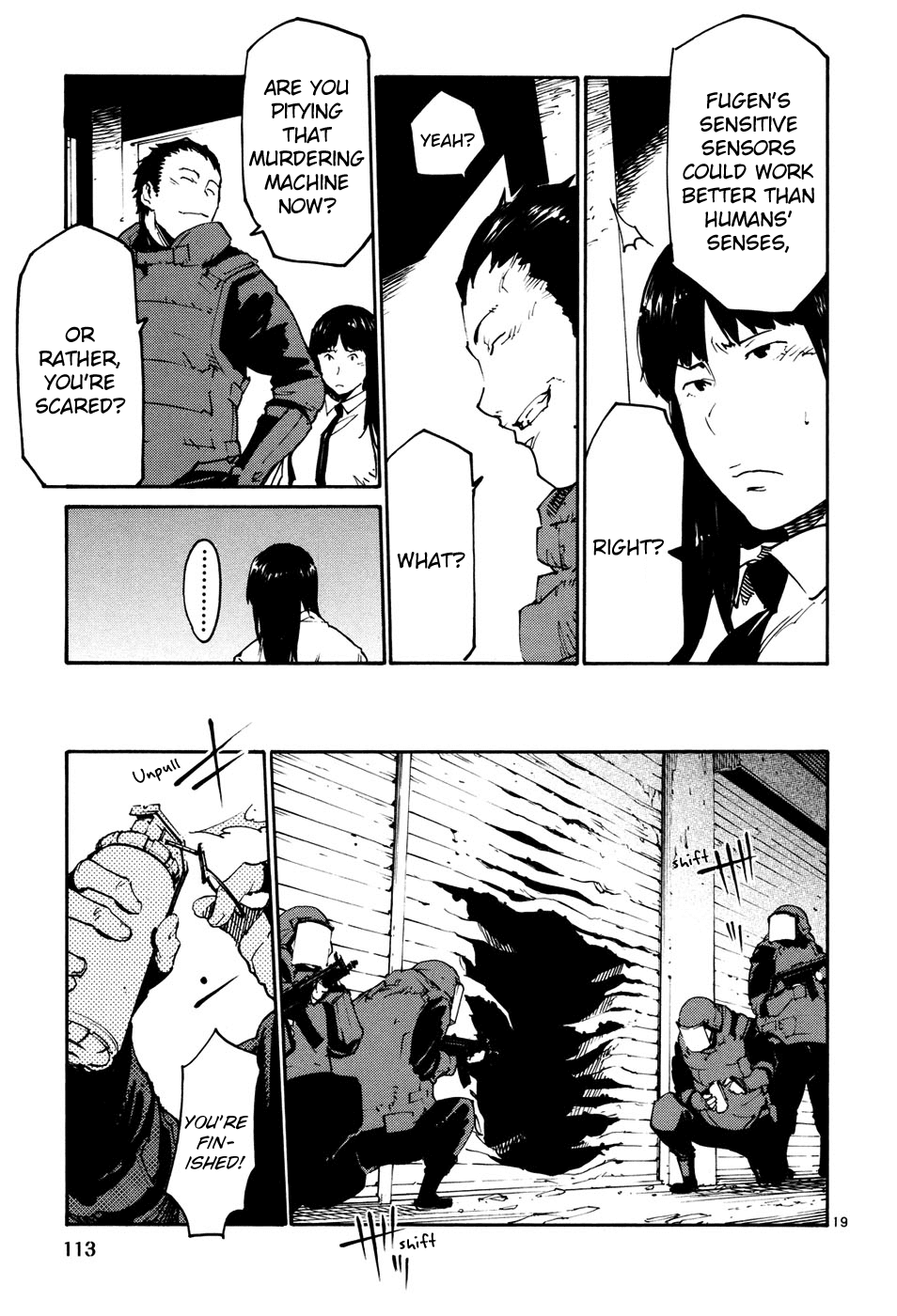 Seigi Keikan Monju chapter 41 - page 19