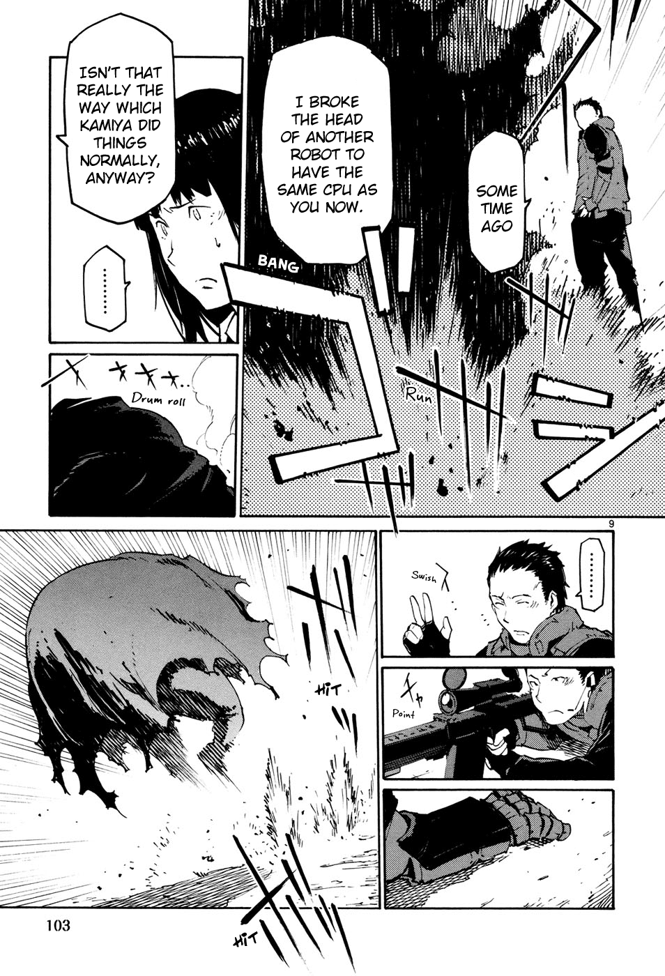 Seigi Keikan Monju chapter 41 - page 9