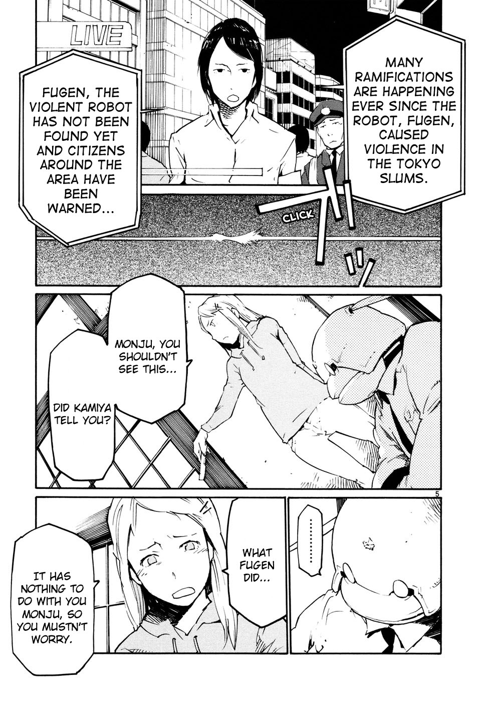 Seigi Keikan Monju chapter 42 - page 5