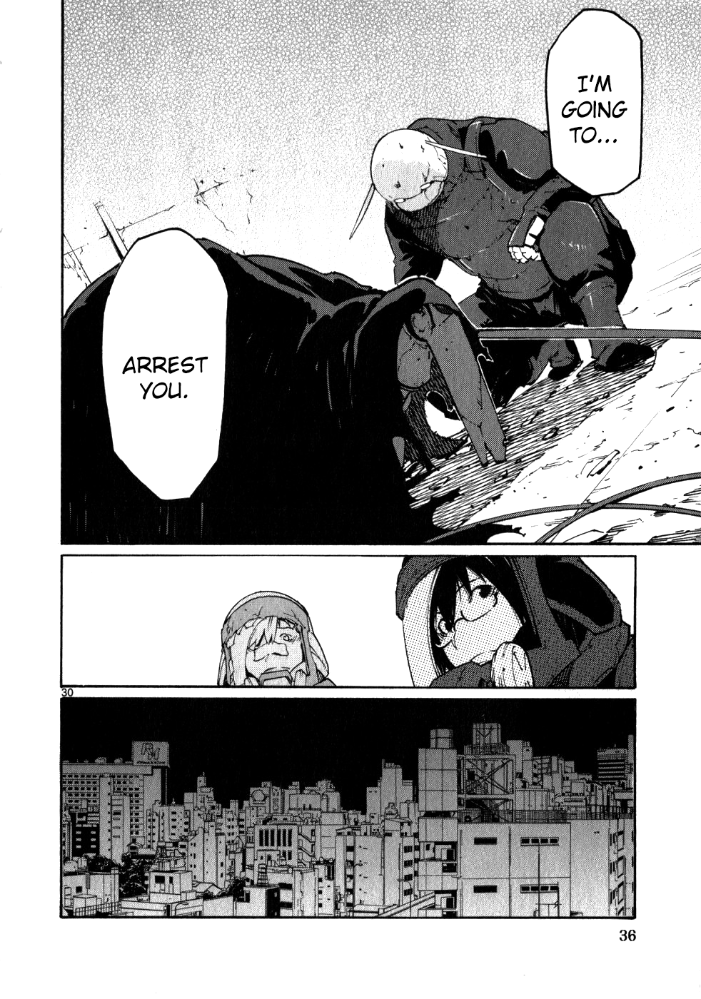 Seigi Keikan Monju chapter 45 - page 37