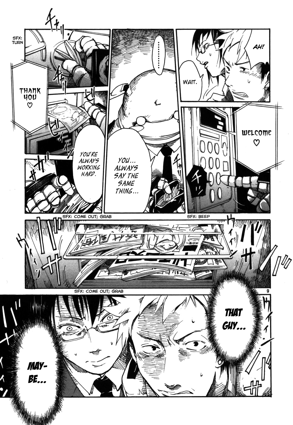 Seigi Keikan Monju chapter 6 - page 9