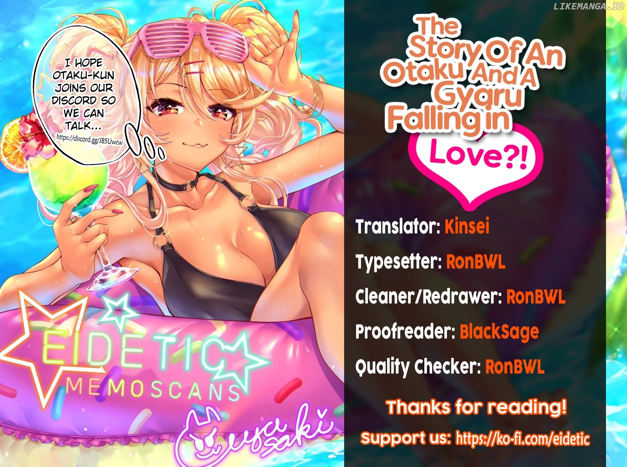 The Story of an Otaku and a Gyaru Falling in Love chapter 91.1 - page 4